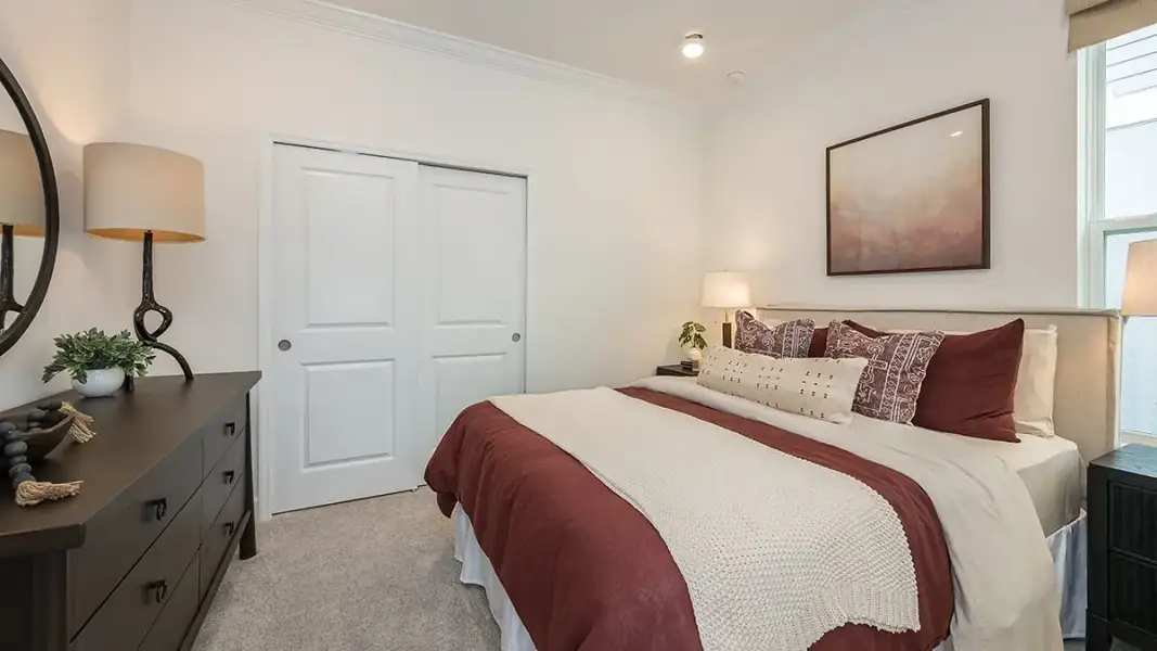 Furnished interior view inside a new home in Esplanade at McKinnon Groves, Winter Garden (Image 10).