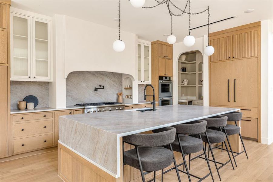 Furnished interior view inside a new home in , Dallas (Image 14).