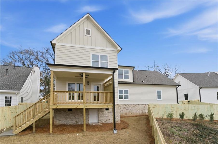 Exterior details and patio area of a home in , Marietta (Image 3).
