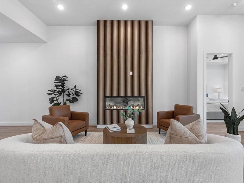 Furnished interior view inside a new home in , Montgomery (Image 3). Furnished interior view inside a new home in , Montgomery (Image 3).