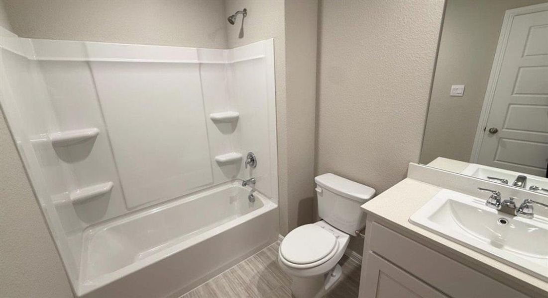 Furnished interior view inside a new home in Orchard Village, Fort Worth (Image 9). Furnished interior view inside a new home in Orchard Village, Fort Worth (Image 9).