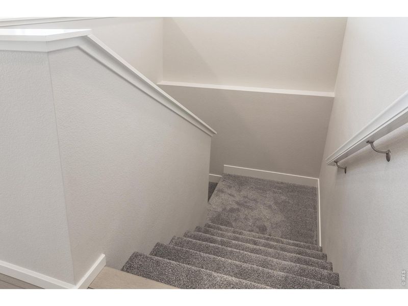 Spacious, unfurnished interior of a new home in Prairie Song Story Collection - Single Family Homes, Windsor (Image 34).