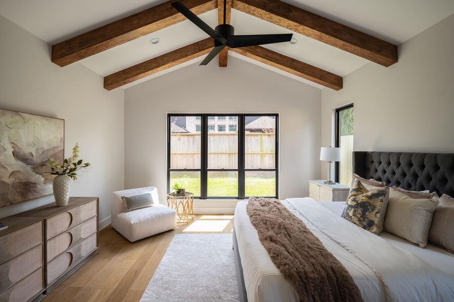Furnished interior view inside a new home in , Houston (Image 16).