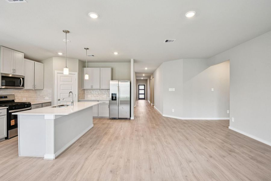 Photo is not of the actual home, but is an inspirational photo of builder’s model home and may depict options, furnishings, and/or decorator features that are not included