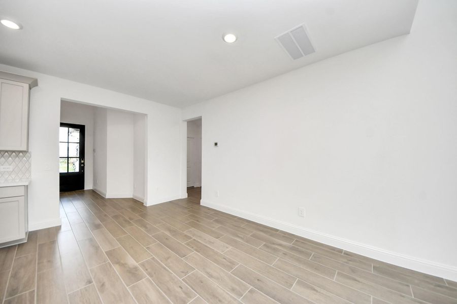 Spacious, unfurnished interior of a new home in Gatherings® at Chambers Creek: Duets Collection, Willis (Image 24). Spacious, unfurnished interior of a new home in Gatherings® at Chambers Creek: Duets Collection, Willis (Image 24).