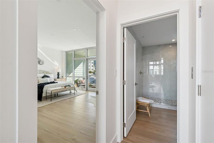 Furnished interior view inside a new home in , Sarasota (Image 20).