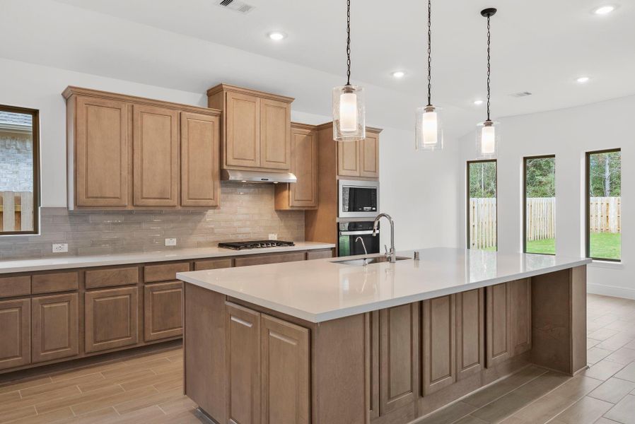Furnished interior view inside a new home in Colton, Montgomery (Image 7).