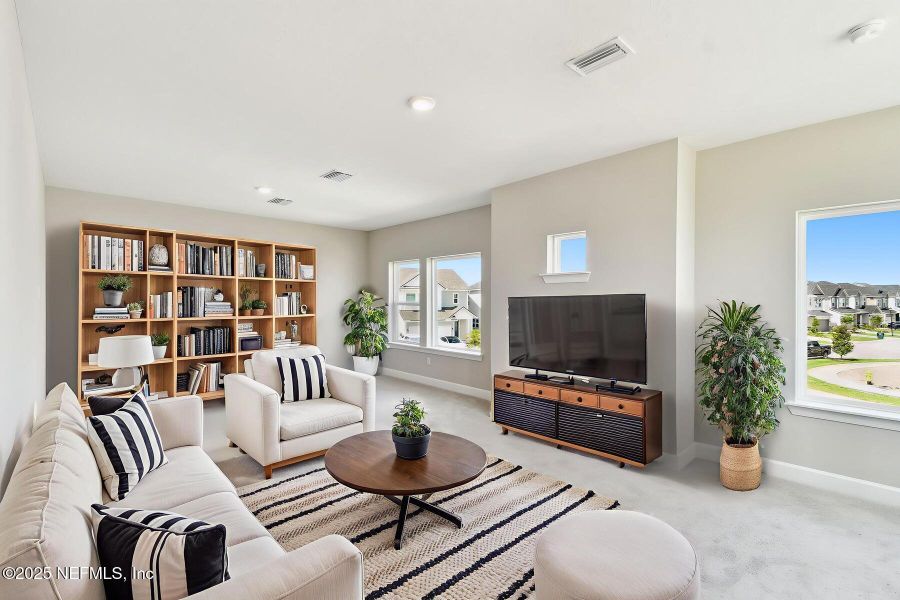 Furnished interior view inside a new home in Granville at eTown 38', Jacksonville (Image 7).