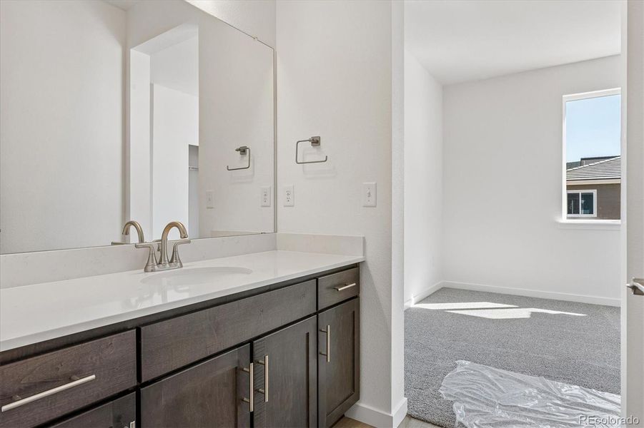 Furnished interior view inside a new home in The Summit at Meridian, Englewood (Image 13).