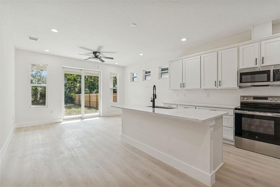 Furnished interior view inside a new home in , Tampa (Image 17).