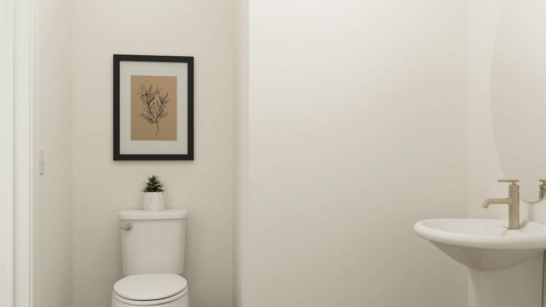 Furnished interior view inside a new home in Timber Ridge: Timber Ridge 42', Douglasville (Image 6).