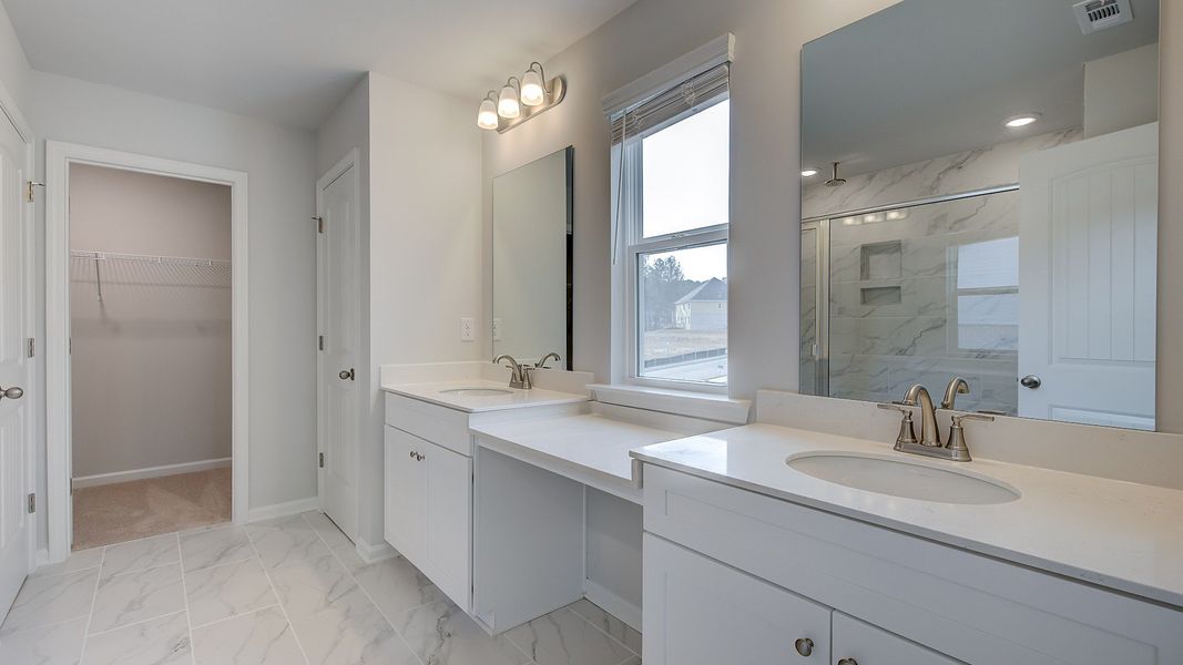 Furnished interior view inside a new home in Hamilton Lakes, Loganville (Image 27).