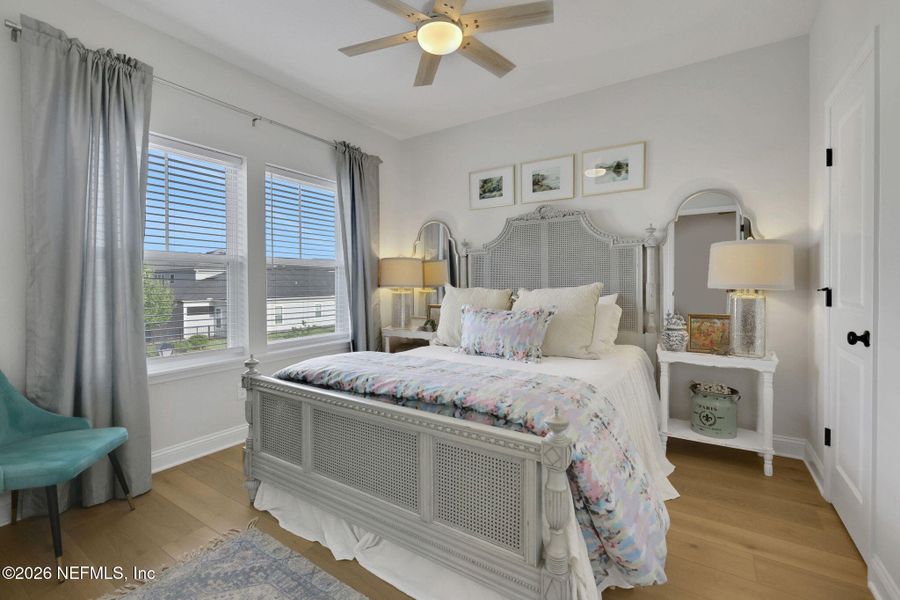 Furnished interior view inside a new home in Settler's Landing at Nocatee, Ponte Vedra (Image 11).