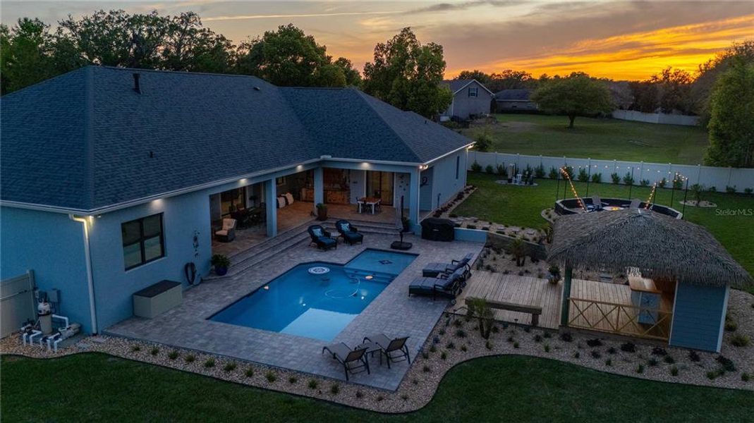 Exterior details and patio area of a home in , Ocala (Image 23).