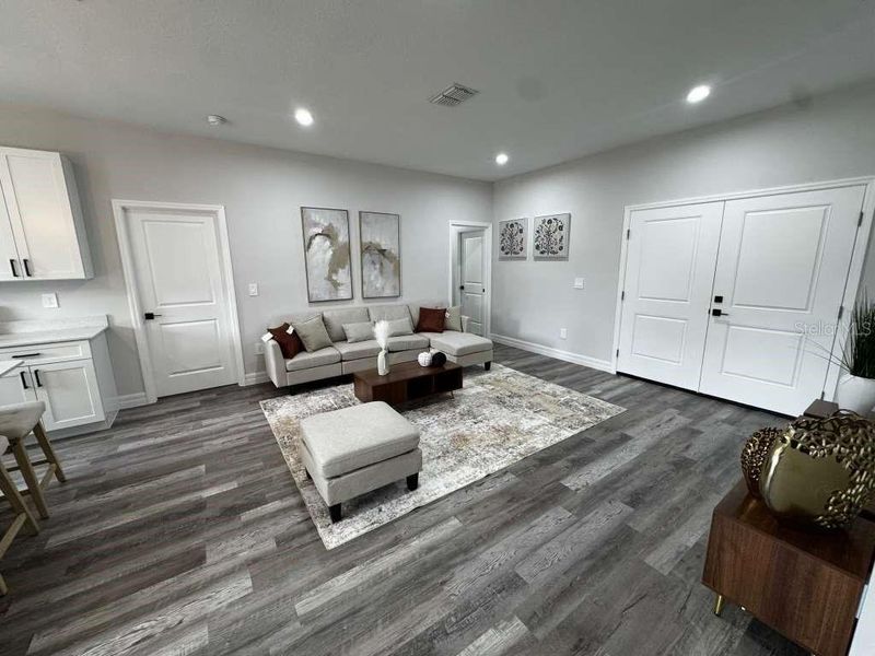 Furnished interior view inside a new home in , Sebring (Image 6).