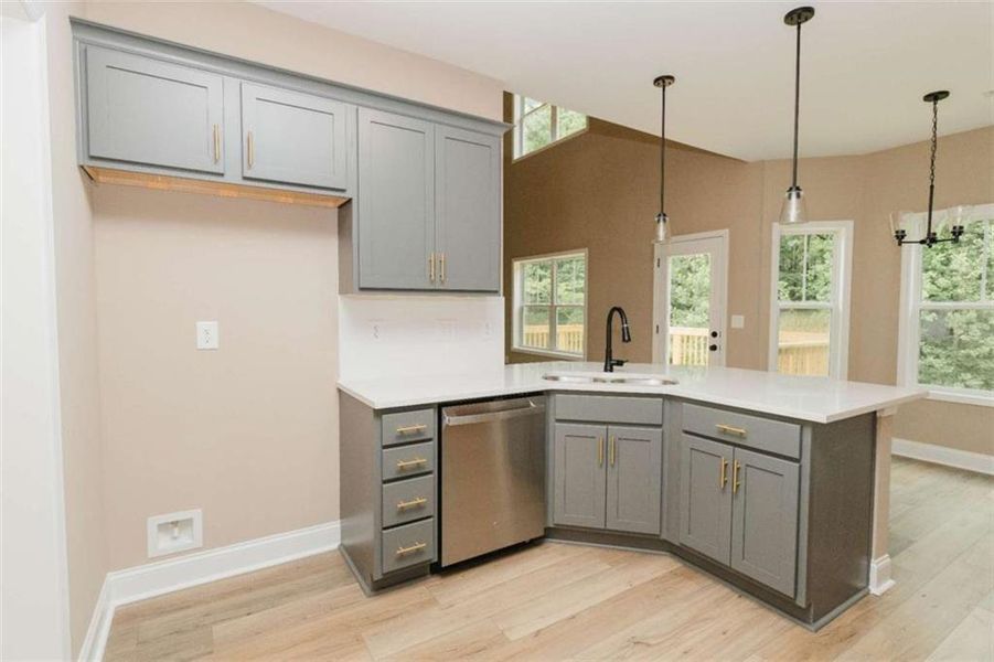 Furnished interior view inside a new home in , Douglasville (Image 9). Furnished interior view inside a new home in , Douglasville (Image 9).