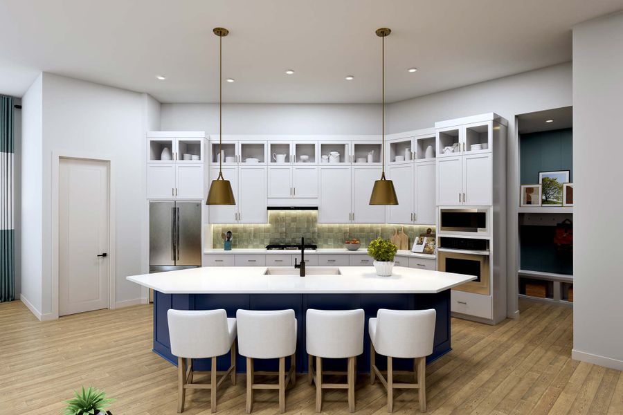 The Cavour - Optional Cooktop with Buit in Microwave and Oven The Cavour - Optional Cooktop with Buit in Microwave and Oven