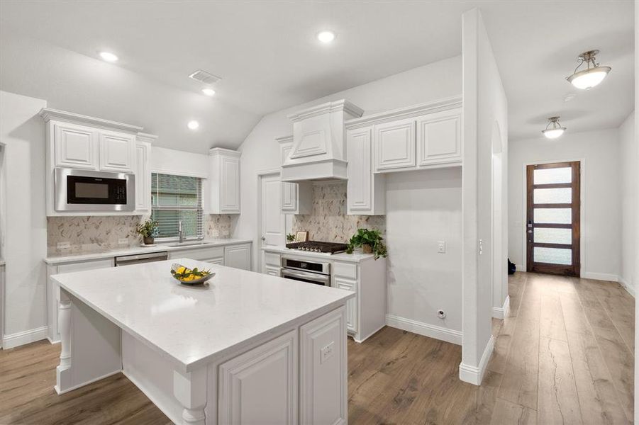 Furnished interior view inside a new home in , Little Elm (Image 12). Furnished interior view inside a new home in , Little Elm (Image 12).