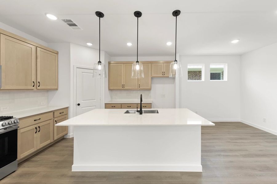 Kitchen featuring the Artisan Collection