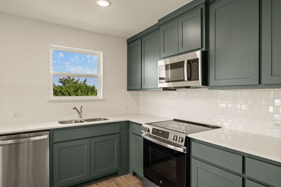 Furnished interior view inside a new home in Gatlin Ranch, Springtown (Image 8).