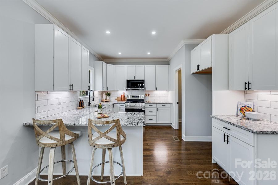 Furnished interior view inside a new home in , Gastonia (Image 30).
