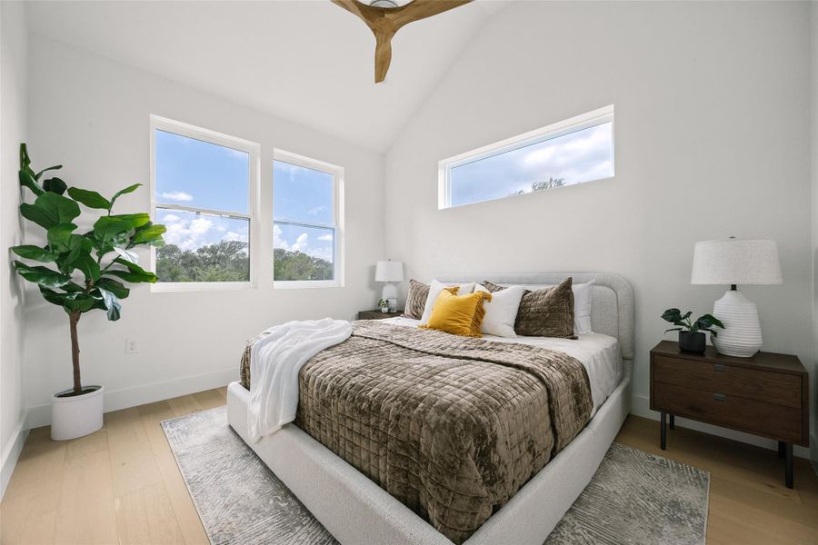 Furnished interior view inside a new home in , Austin (Image 26).