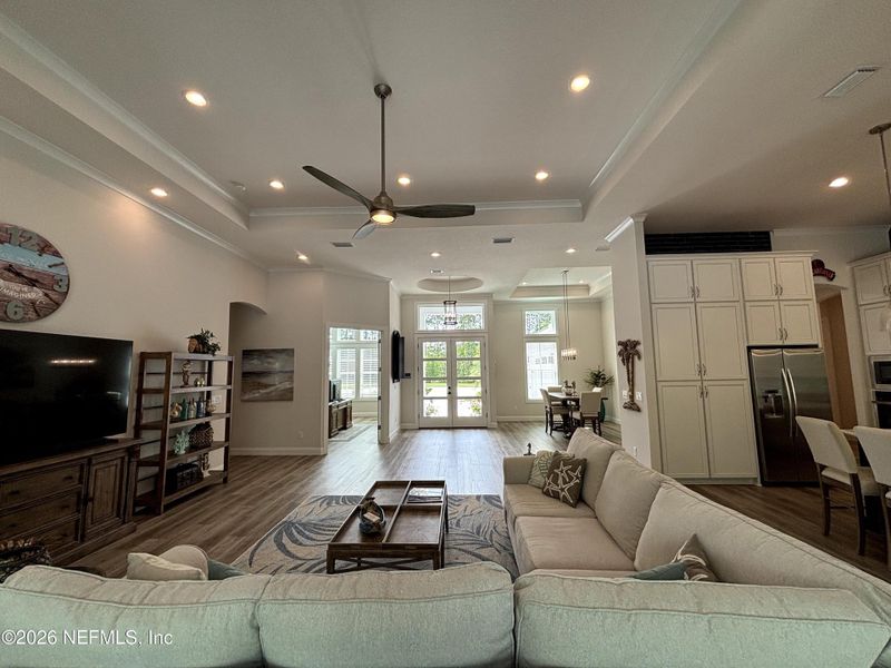 Furnished interior view inside a new home in Nocatee, Ponte Vedra (Image 7).