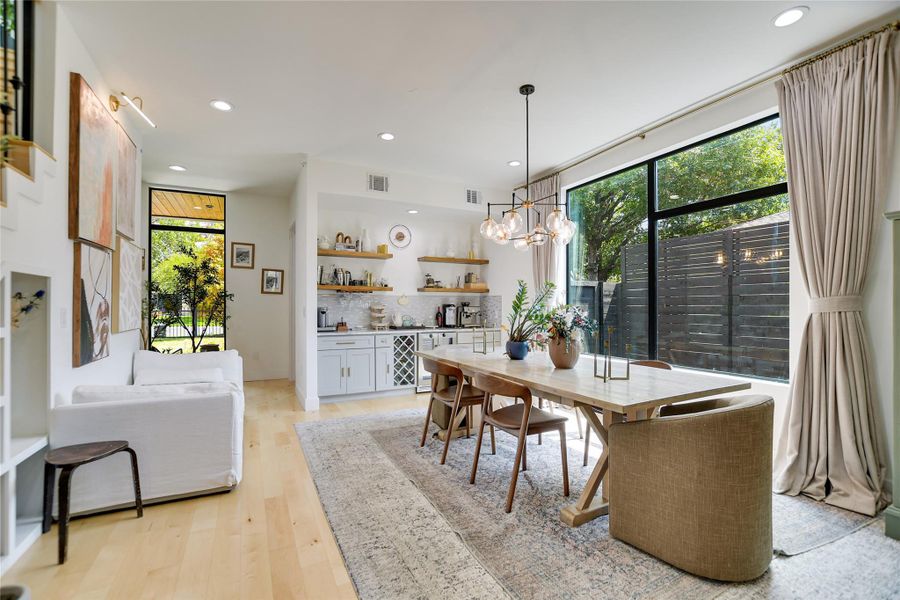 Furnished interior view inside a new home in , Austin (Image 16).