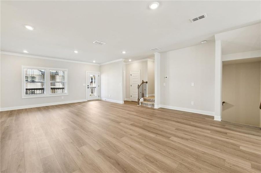 Spacious, unfurnished interior of a new home in , Lawrenceville (Image 36).