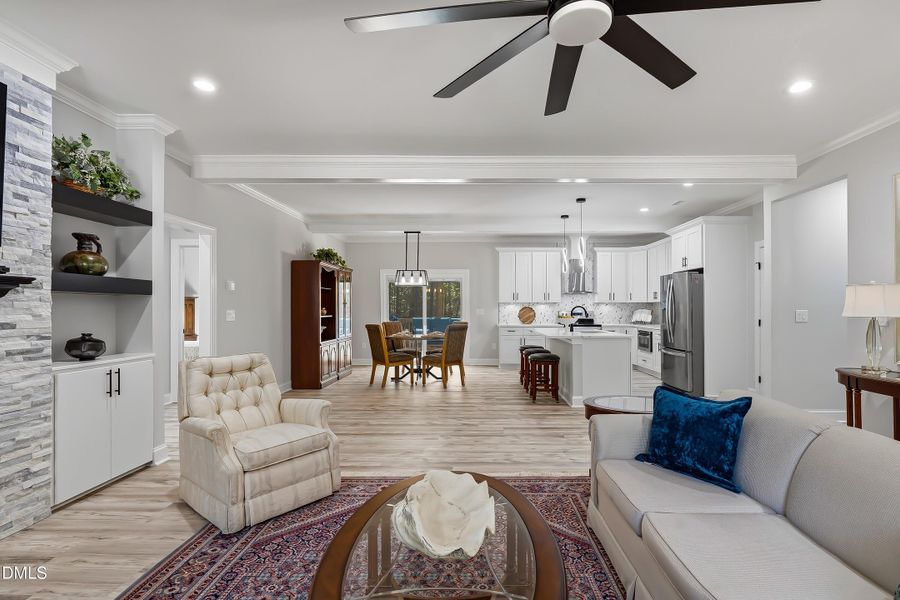 Abundant natural light