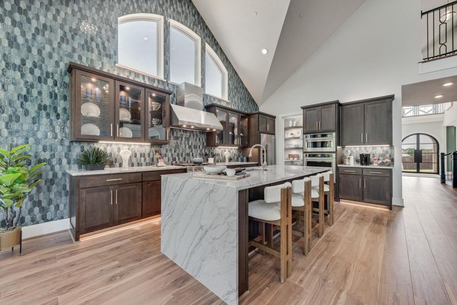 Representative furnished interior of a home built from the Grand Prestige by Grand Homes in Grand Oaks, Celina (Image 8).