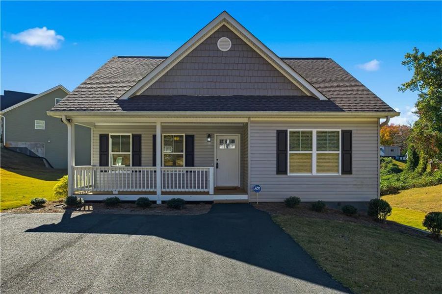 Front exterior of a new home in , Dahlonega, GA, highlighting curb appeal (Image 25).