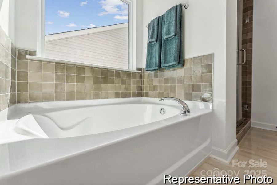 Furnished interior view inside a new home in , Statesville (Image 21).