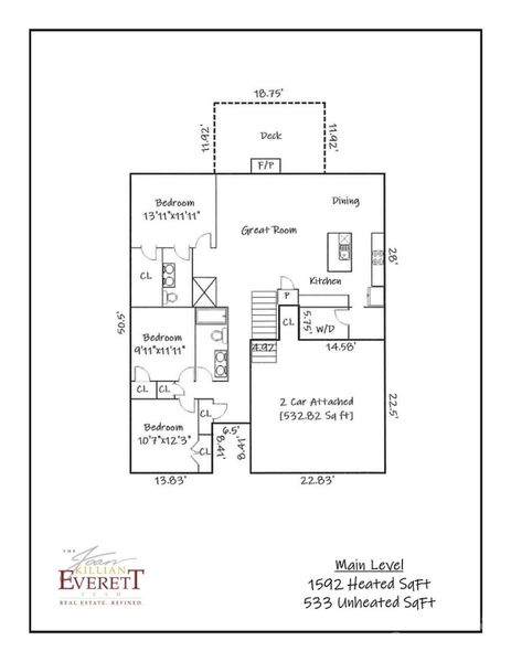 Floor Plan Main Level Floor Plan Main Level
