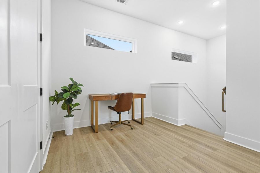 Furnished interior view inside a new home in , Houston (Image 16).