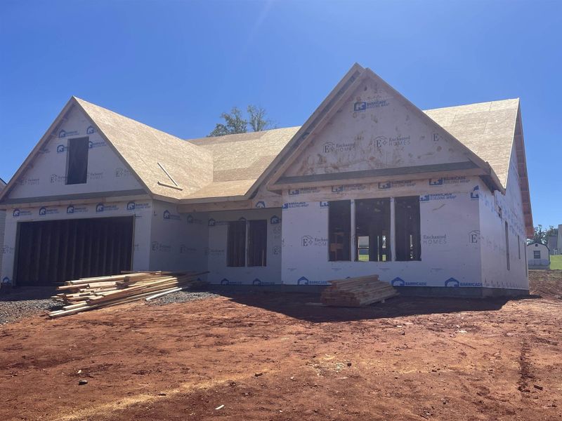 In-progress construction of a new home in Huckleberry Cove, Chesnee, SC (Image 9).