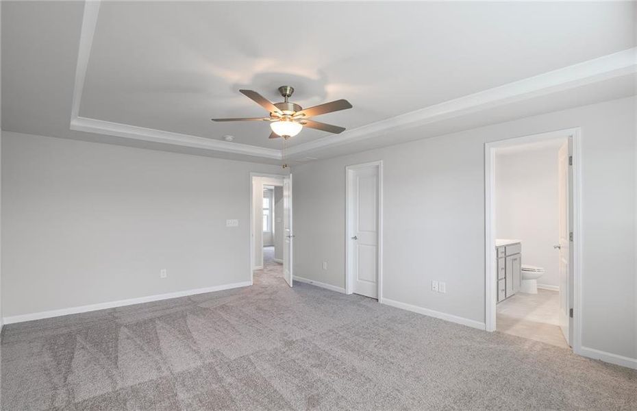 Spacious, unfurnished interior of a new home in Anderson Point, McDonough (Image 11).