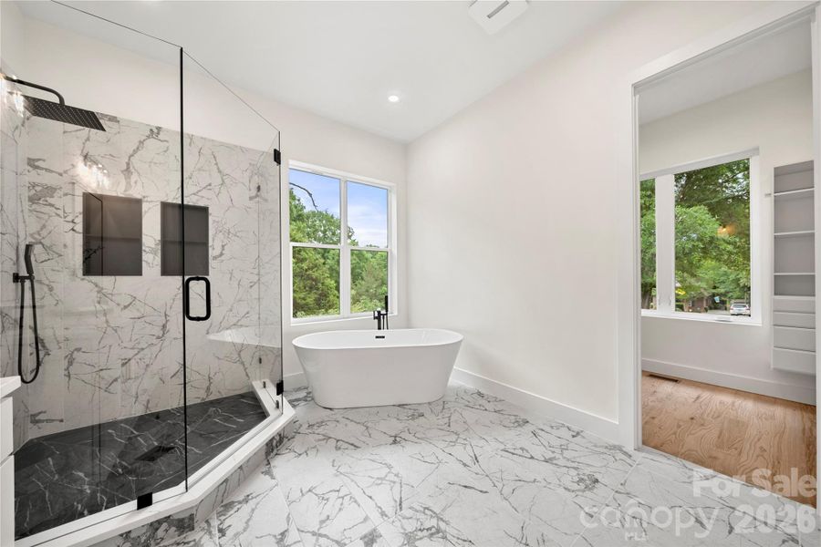 Furnished interior view inside a new home in , Monroe (Image 18).