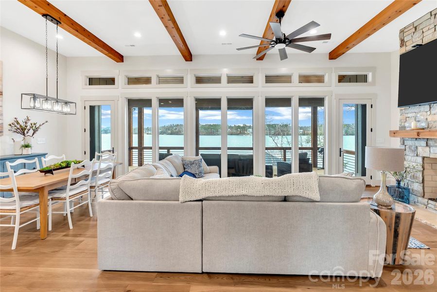 Furnished interior view inside a new home in , Norwood (Image 27).