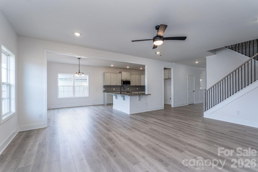 Spacious, unfurnished interior of a new home in McNeely Farms, Mount Ulla (Image 14).