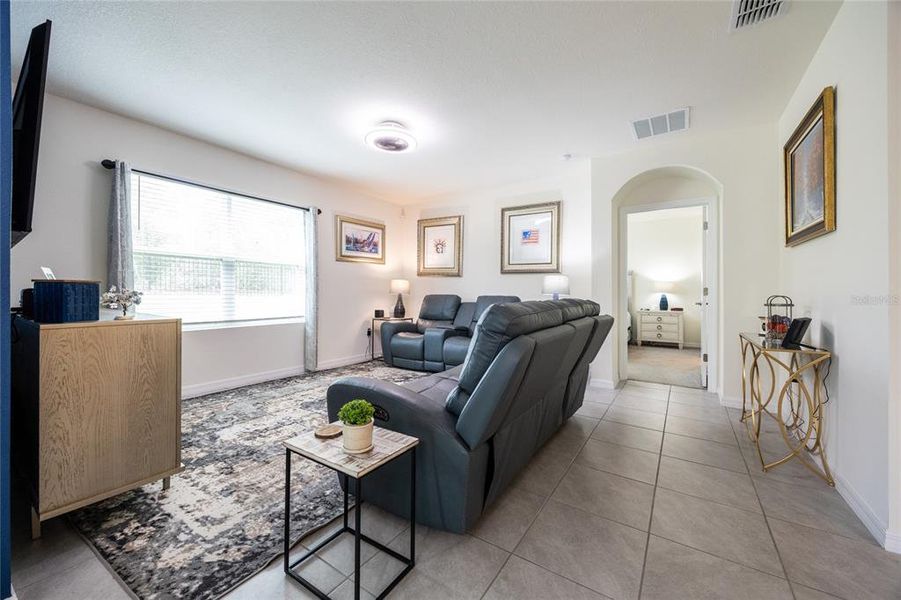 Furnished interior view inside a new home in Lake Diamond, Ocala (Image 21).