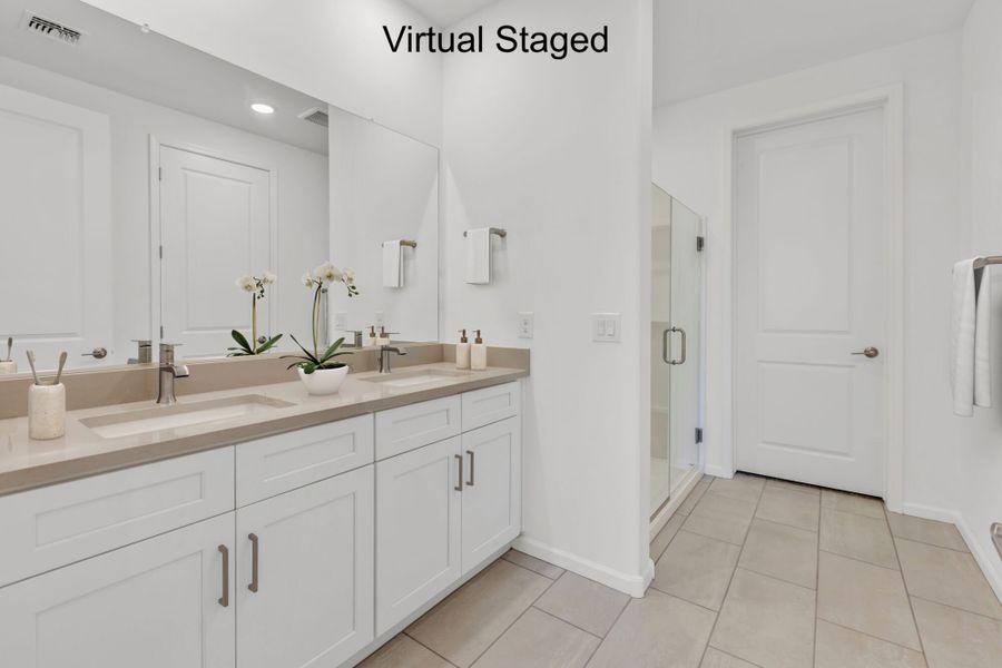 Furnished interior view inside a new home in Oasis At Rocking K, Vail (Image 8).