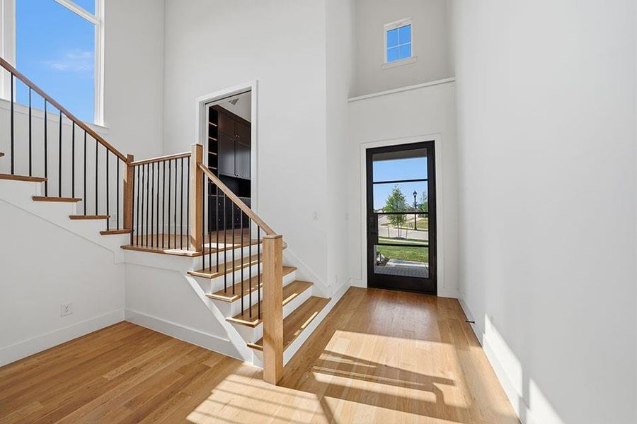 Spacious, unfurnished interior of a new home in Light Farms Graham/Reagan, Celina (Image 22).
