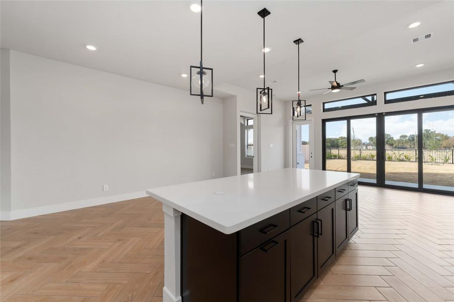 Furnished interior view inside a new home in Elyson, Katy (Image 12). Furnished interior view inside a new home in Elyson, Katy (Image 12).
