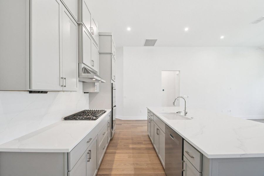 Furnished interior view inside a new home in Persimmon, Buda (Image 9).