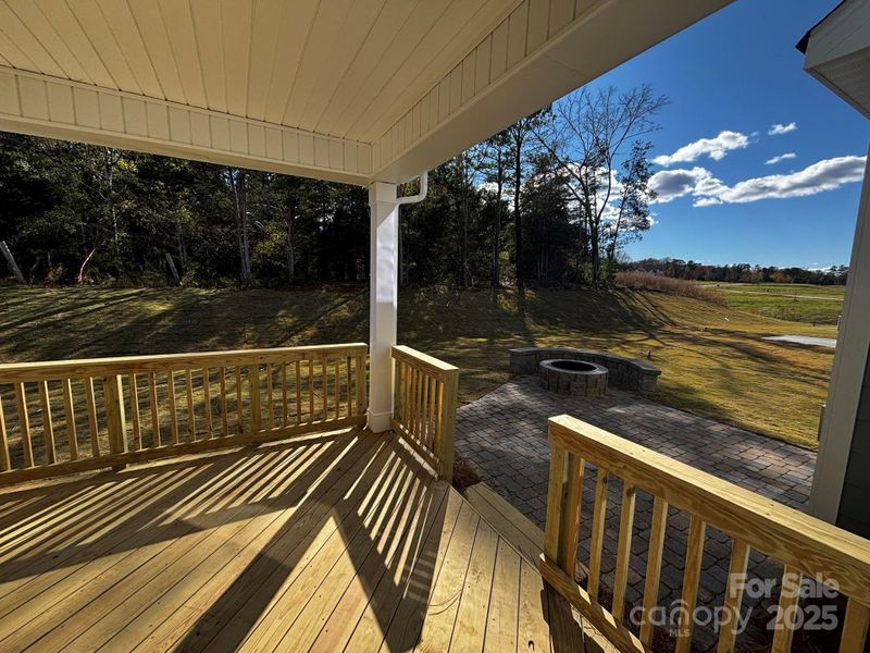 Exterior details and patio area of a home in Waterford Commons, Rock Hill (Image 3).