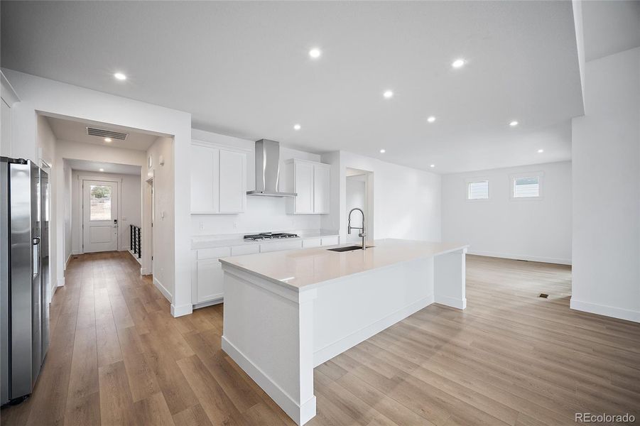 Furnished interior view inside a new home in Jackson Creek, Monument (Image 8).