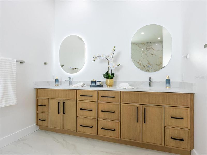 Furnished interior view inside a new home in , Sarasota (Image 16).