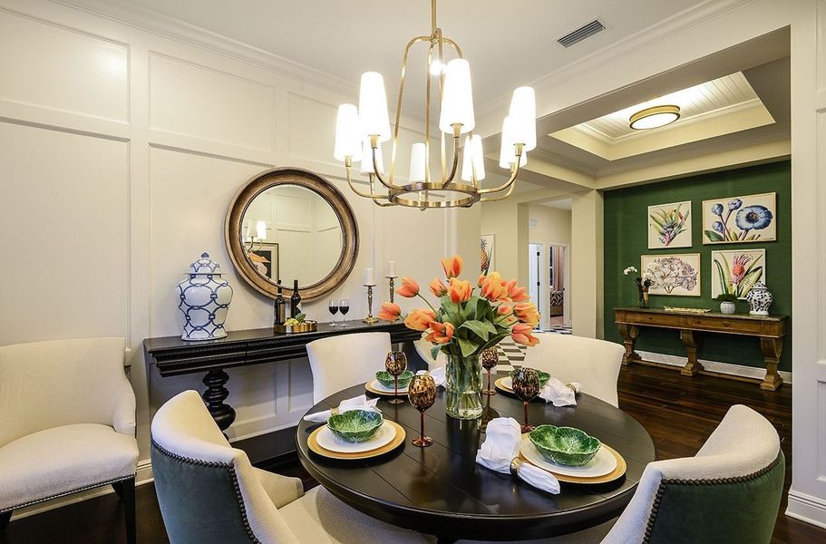 Representative furnished interior of a home built from the Sea Star by Neal Communities in Grand Palm, Venice (Image 6). Representative furnished interior of a home built from the Sea Star by Neal Communities in Grand Palm, Venice (Image 6).