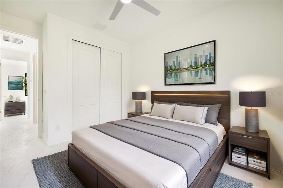 Furnished interior view inside a new home in , Port Charlotte (Image 15).